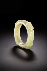 Chinese Han Dynasty Jade Bracelet
