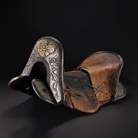 Chinese Qing Dynasty Saddle