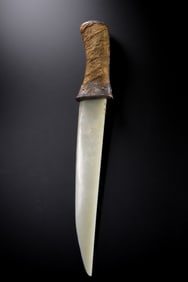 Chinese Liao Dynasty Hetian Jade Knife