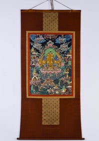 Chinese Qing Dynasty Thangka