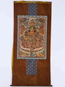 Chinese Qing Dynasty Thangka