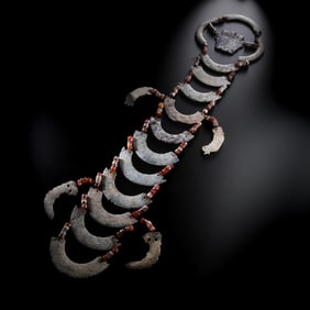 Agate pendant set from the Western Zhou Dynasty, China