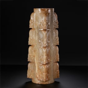 Chinese Han Dynasty jade cong