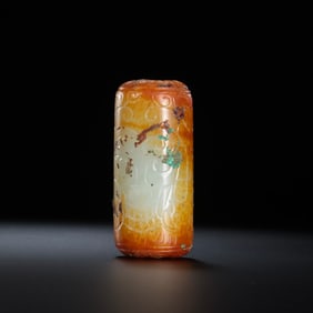 Chinese Han Dynasty Jade Lezi