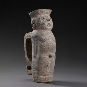 Stone figures of the Qijia culture of the Neolithic Age in China