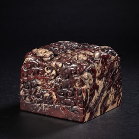 Shoushan stone seal from the Qing Dynasty, China