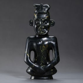 Jade Figure of the Hongshan Culture, Hongshan Period, China