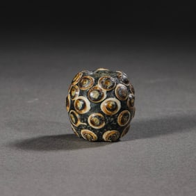 Chinese Han Dynasty Dragonfly Eye Glass Beads