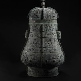 Chinese bronze artifacts from the Shang and Zhou dynasties