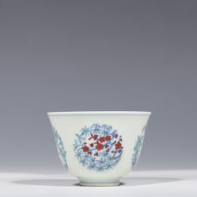 Doucai cup from the Chenghua period of the Ming Dynasty, China