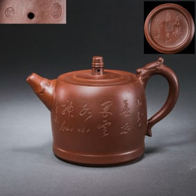 Famous ancient Chinese purple clay teapots