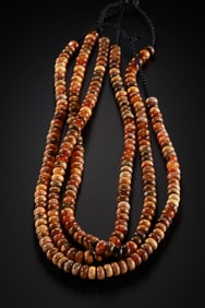Achaemenid carnelian necklace