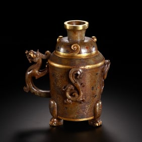China's Han Dynasty Inlaid Gold and Jade Warehouse