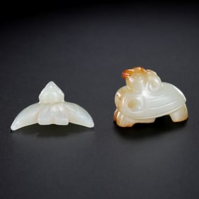 A group of Hetian jade pieces from the Western Zhou Dynasty of China