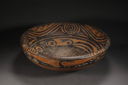 Painted pottery bowl of Majiayao culture during the Neolithic period in China