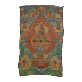 Chinese Qing Dynasty Buddhist kesi