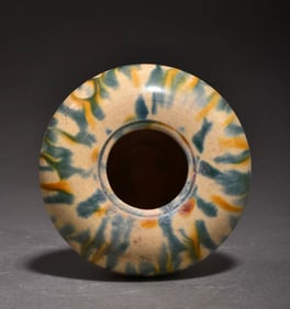 Chinese Tang Dynasty three-colored hanging blue water pot