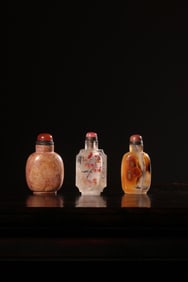 A set of snuff bottles repatriated from overseas