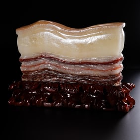 Chinese Qing Dynasty Pork Belly Ornament