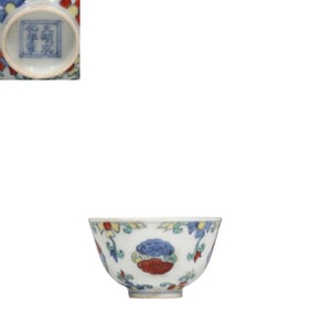 Doucai Cup from the Chenghua Period of the Ming Dynasty, China