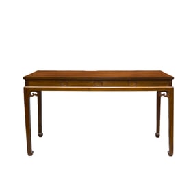 Chinese Qing Dynasty Huanghuali Wood Long Table