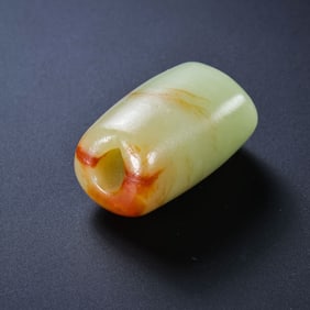 Hongshan Culture jade beads from the Hongshan period in China