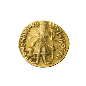 Kushan Empire Dinar Solid Gold Coin [Ã˜1.4cm, 2gram]