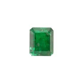 Beautiful Natural Swat Emerald Cut Gem Stone [1.3 x 1.1cm, 7.1ct]