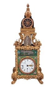 European 18th-century court-appointed antique clocks