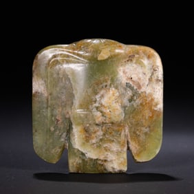 Jade Owl of the Hongshan Culture during the Hongshan Period in China