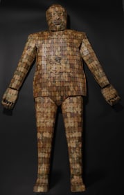 Jade burial suit from the Warring States period in China