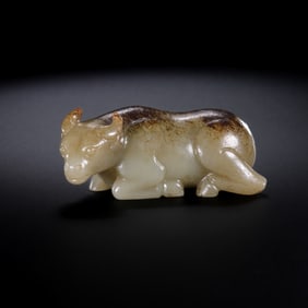 Jade Ox from the Han Dynasty in China