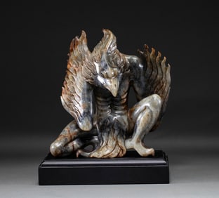 Jade Garuda Bird from the Liao Dynasty in China