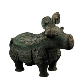 Bronze artifacts from the Shang and Zhou dynasties in China