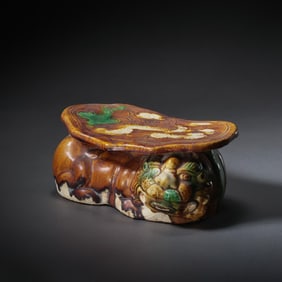 Chinese Tang Dynasty Tricolor Tiger Pillow