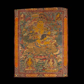 Chinese Qing Dynasty Buddhist Thangka