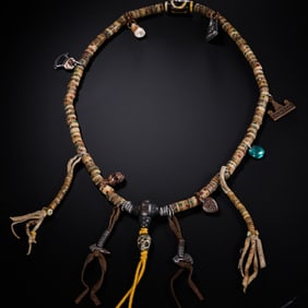 Chinese Qing Dynasty Buddhist Kapala Rosary