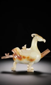 Jade Phoenix from the Han Dynasty in China