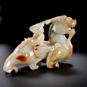 Jade Bixie from the Han Dynasty in China
