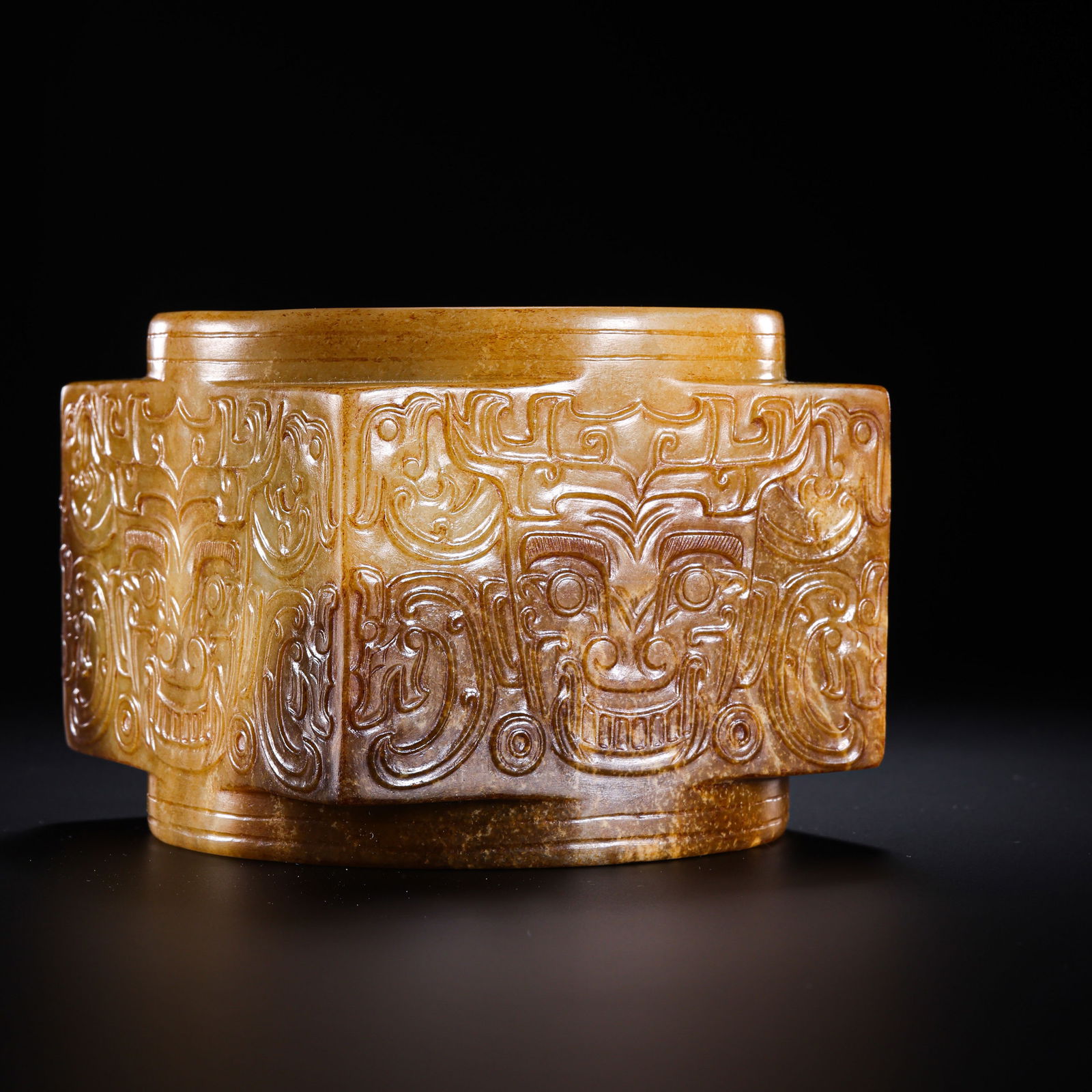 Jade Cong from the Han Dynasty in China (1 of 10)