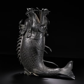 Bronze turtle figurine from the Warring States and Han Dynasties period in China