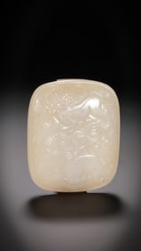 Jade belt buckle from the Han Dynasty in China
