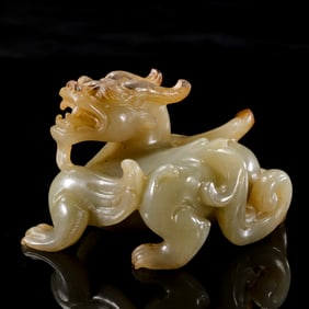 Jade Bixie from the Han Dynasty in China