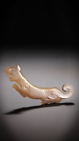 Jade Tiger from the Han Dynasty in China