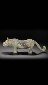 Bronze Tiger from the Western Zhou Dynasty in China