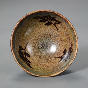 Paper-cut and appliqué cups from the Jizhou kiln of the Southern Song Dynasty, China