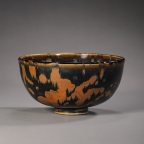 Iron-embroidered bowl from Cizhou ware, Northern Song Dynasty, China