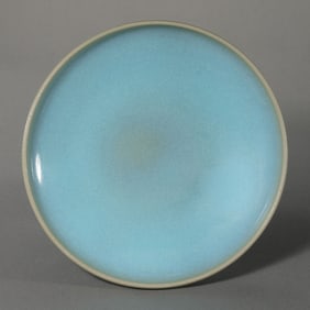 Northern Song Dynasty Jun ware sky-blue glazed plate