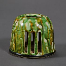Chinese Tang Dynasty Tricolor Glazed Incense Burner