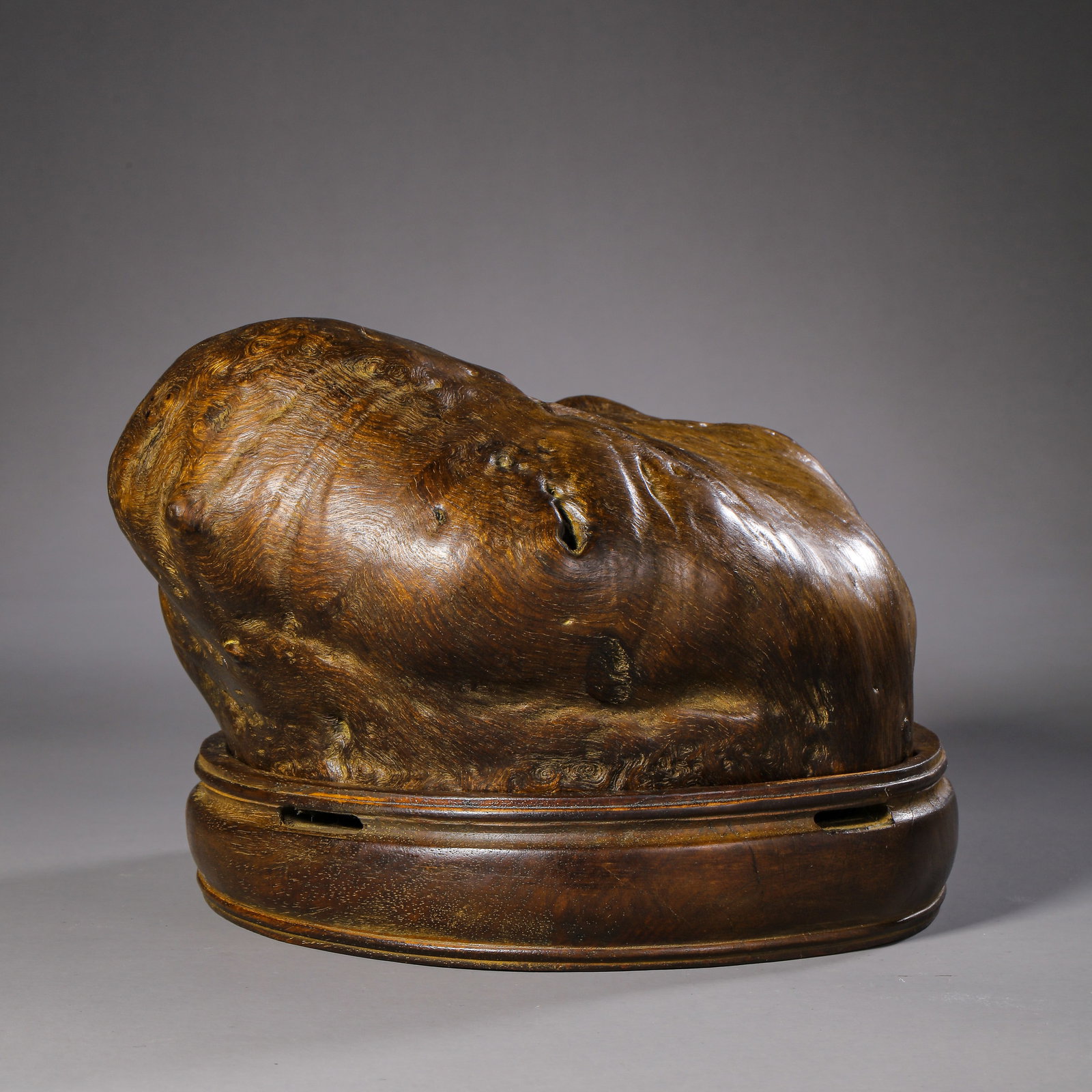 Chinese Qing Dynasty wooden covered jar (1 of 8)